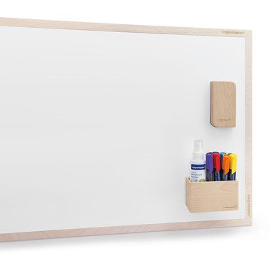 MAGNETOPLAN Tafellöscher, magnetisch 1228549 Wood Series,Birke 60x112x22mm