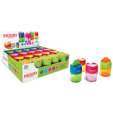 ARDA Doppelspitzer Twist 3498 ass. 20 Stück