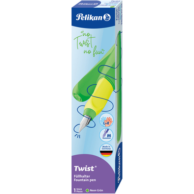 PELIKAN Füllhalter Twist M 807258 Neon grün
