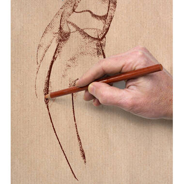 CLAIREFONTAINE Block geleimt A5 96544C Braun 100 Blatt