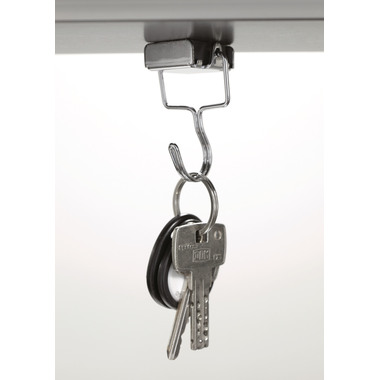 MAGNETOPLAN Calamita con gancio 65mm 16667 argento