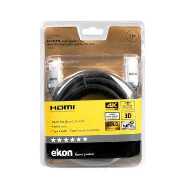 Câble métallique HDMI | Ekon