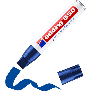 EDDING Marqueur permanent 850 5-15mm 850-3 bleu