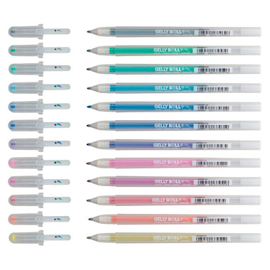 SAKURA Gelly Roll 0.5mm POXPGBSTA12 Startdust Glitter ass. 12 pcs.