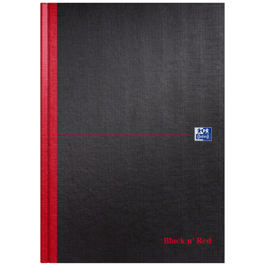 OXFORD Black n'Red taccuino 100080489 A4, blanco 96 fgl.