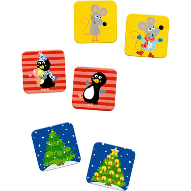 COPPENRATH Calendario da parete 38x60cm 95548 Animali ferroviari di Natale