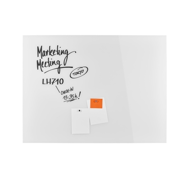 MAGNETOPLAN Design-Glasboard 1200x900mm 13404000 blanc, magnétique