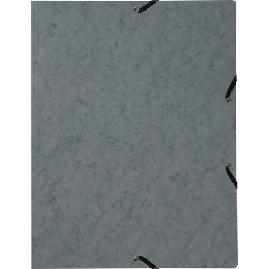 BIELLA Gummibandmappe A4 17840125U grau, 355gm2 200 Bl.