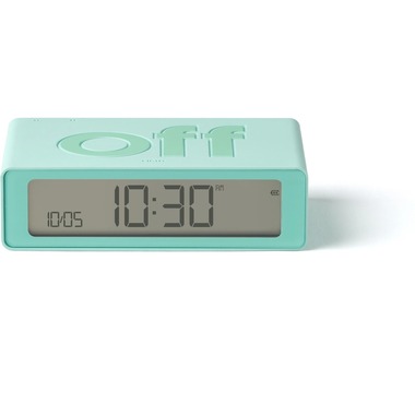 Lexon Digital Alarm Clock Flip Mini Mint
