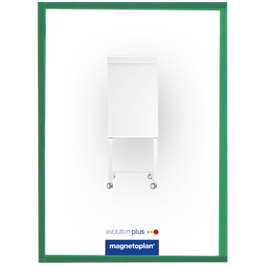 MAGNETOPLAN Cadre aimant magnetofix A4 1130305 vert 5 pcs.