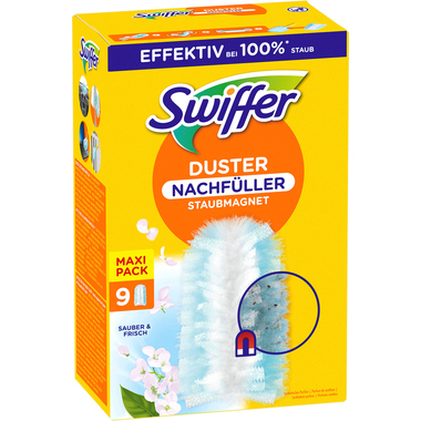 SWIFFER Staubmagnet Duster 972100 Clean and Fresh 9 Tücher