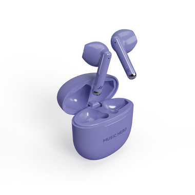 Auricolari TWS con controlli touch e basetta di ricarica