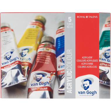 VAN GOGH Acrylfarbe 5x40ml 22820511 Starter