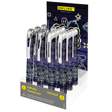 ONLINE Display College Scrittura 08399/12 Game Time, assortiti 12 pz.