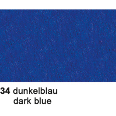 URSUS Bastelfilz 20x30cm 4170034 dunkelblau,150g 10 Bogen