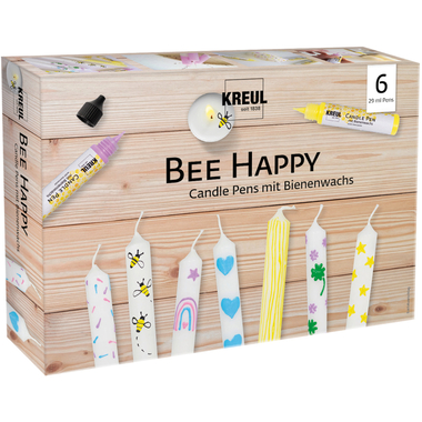 KREUL Candela Penna Bee Happy 49757 6 pezzi