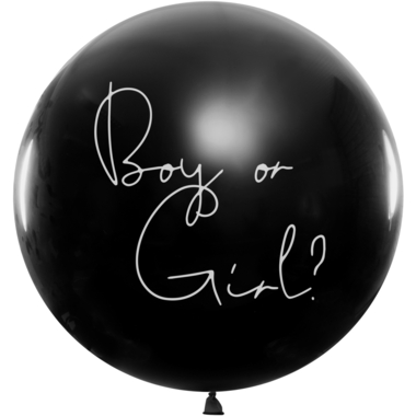 PARTYDECO Palloncino 100cm BG36-2-C Gender Reveal-Boy