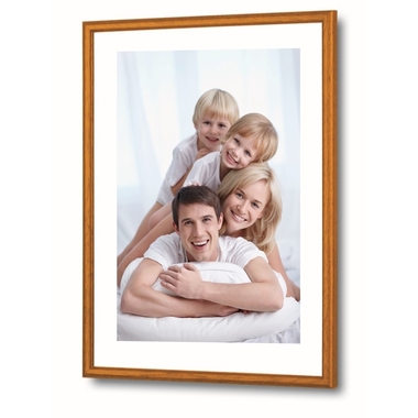 DEBEX Wechselrahmen 30x40cm 600204300400 Kunstglas, braun