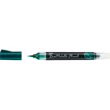 PENTEL Brushpen Dual Metallic XGFH-DD verde