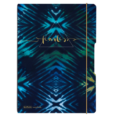 HERLITZ Cahier de notes A4, 80 g/m2 50044368 New Batik Fearless kar./lin.