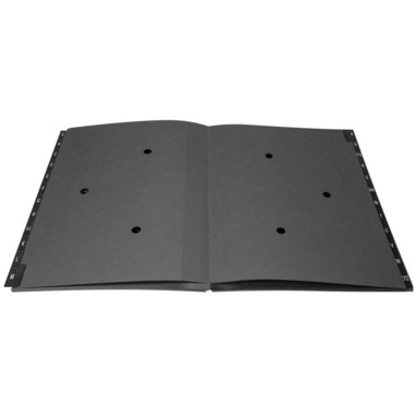 BIELLA Pultmappe A4 32342400U schwarz A-Z