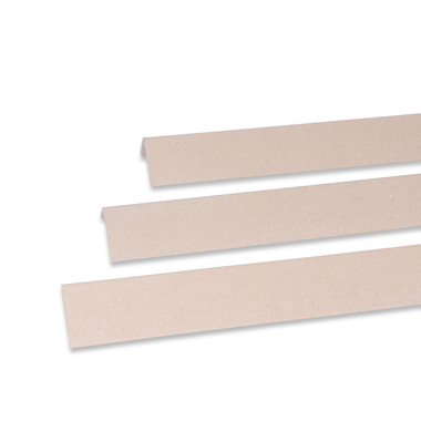 Protection d'angle en carton plein brun 1200x60x60mm