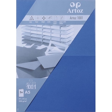 ARTOZ Karten 1001 A5 107392264 220g, royal 5 Blatt
