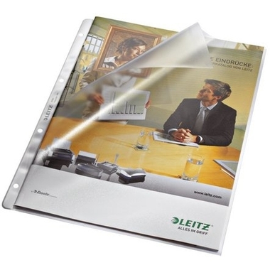 LEITZ Poches PP A4 47970000 grainée 80my 100 pcs.