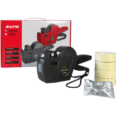 SATO Preisauszeichner KENDO 26 03099 Starter Set, 6 Ziffern 26x12mm