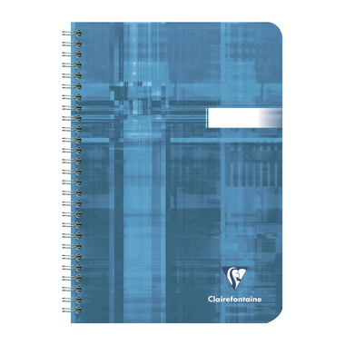 CLAIREFONTAINE Carnet spirale ass. A5 8532 5mm 50 feuilles