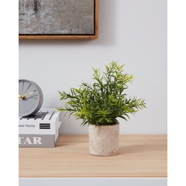 EGLO Kunstpflanze 22cm 428029 grün, im Topf