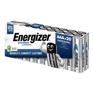 Energizer Pile Ultimate Lithium AAA , 20 Pièce/s