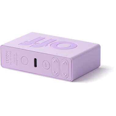 Lexon Digitalwecker Flip Mini Lavendel