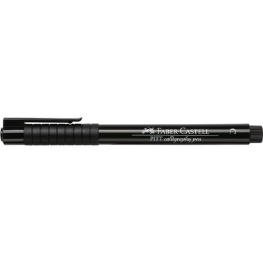 FABER-CASTELL Pitt Calligraphy-Pen 2mm 167599 nero