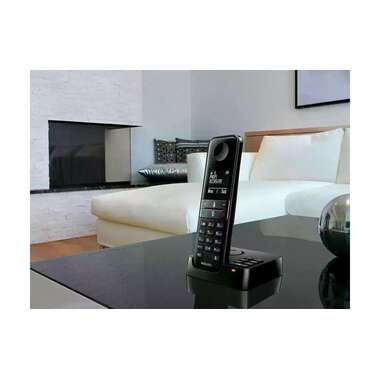 Philips Schnurlostelefon D4751B Schwarz