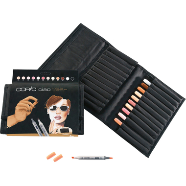 COPIC Marker Ciao 22075735 12 pz. Set,portrait colours