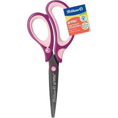PELIKAN Display scissors Griffix 605380 affilate, ass. 12 pcs.