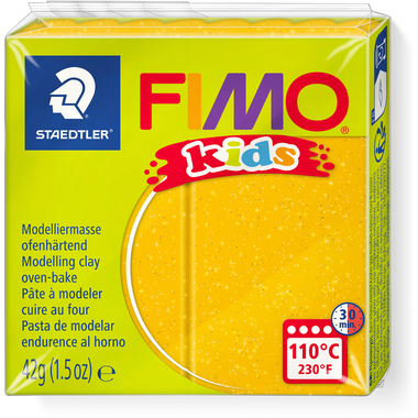 FIMO Knete Kids 42g 8030-112 gold glitzer