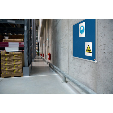 NOBO Lavagna di feltro PremiumPlus 1915190 blu, 120x120cm