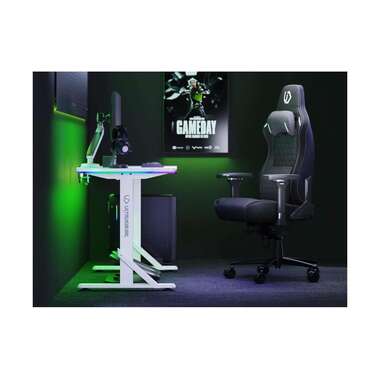Ultradesk Gaming Desk Iron White
