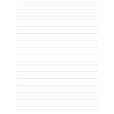 BÜROLINE Cahier d'école A4 533874006 9mm ligné sans marge 90g