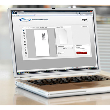 SIGEL Buste C6 DU030 trasparente, 100g 25 pezzi