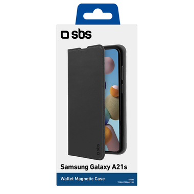 Bookcase mit Kartenfächern für das Samsung Galaxy A21s