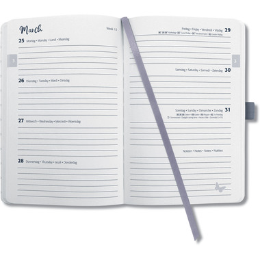 JOLIE Agenda Feel 2026 J6406 1S/2P light lilac ML A6