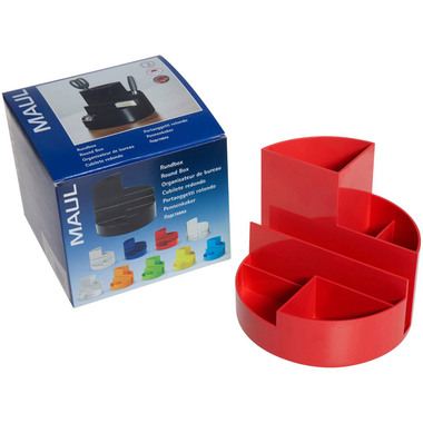 MAUL Rundbox 4117625 rot 6 Fächer