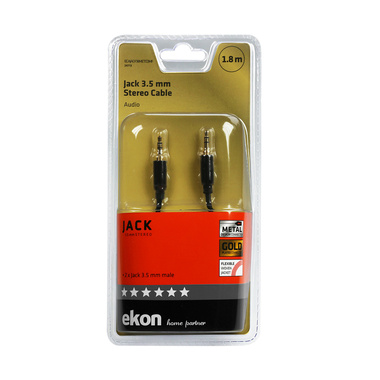 Cavo audio Jack 3,5 mm maschio