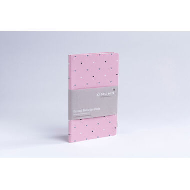 GMUND Bavarian Book 13.5x20cm 39449 rosa, dotted 112 pagine