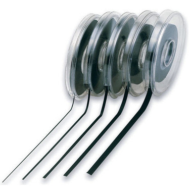 MAGNETOPLAN Zeichenband 2,4mm 40103 schwarz, selbstkl.