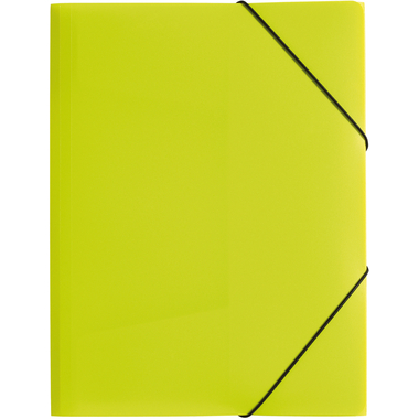 PAGNA Gummibandmappe Trend A4 21613-17 grün 3 Klappen