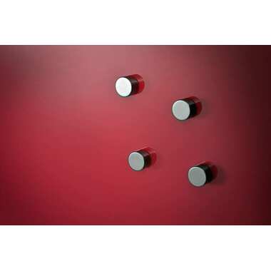 LEGAMASTER Glasboard 7-181700 Magnete silber 6 Stk.